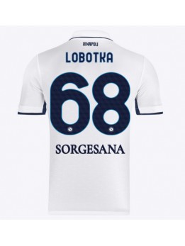 Billige SSC Napoli Stanislav Lobotka #68 Bortedrakt 2024-25 Kortermet